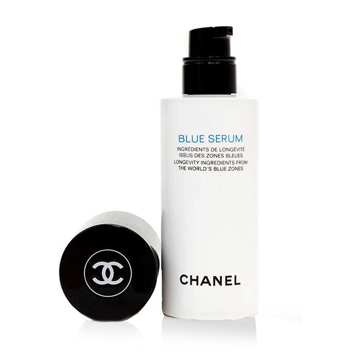 Сыворотка для лица Chanel Blue Serum с экстрактами зелёного кофе и оливкового масла, 30 мл