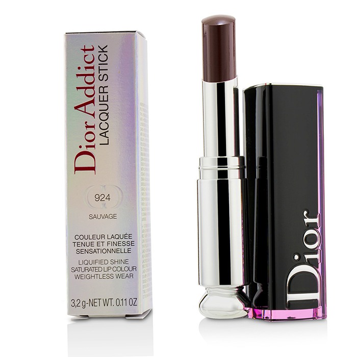 Помада для губ Dior Addict Lacquer Stick Hollywood Red 3,2 г с блеском и увлажнением
