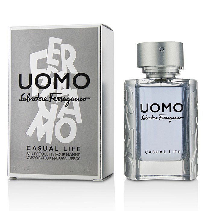 Вода туалетная Uomo Casual Life с нотами лимона, кофе и кашемирового дерева, 30 мл