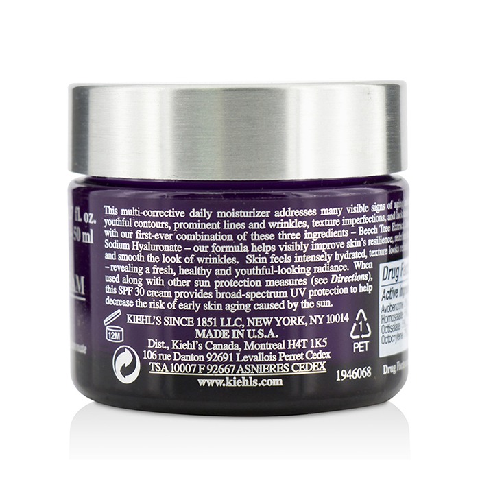 Крем Kiehl's с жасмоновой кислотой и SPF 30 для лица, 50 мл