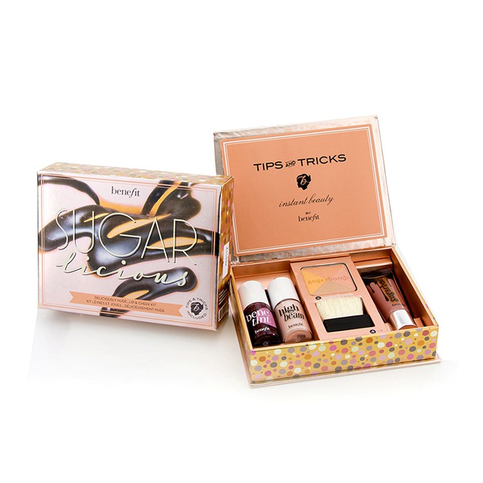 Набор для губ и щек Benefit Sugarlicious, 5 предметов