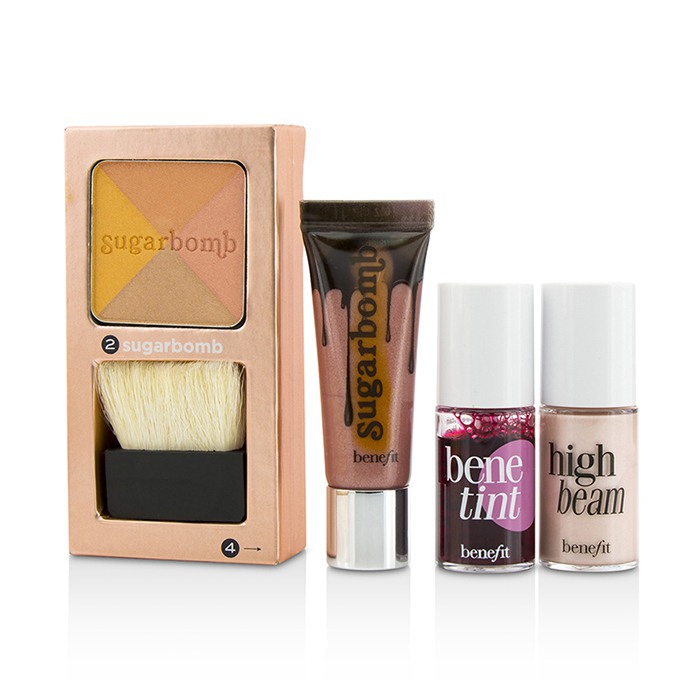Набор для губ и щек Benefit Sugarlicious, 5 предметов