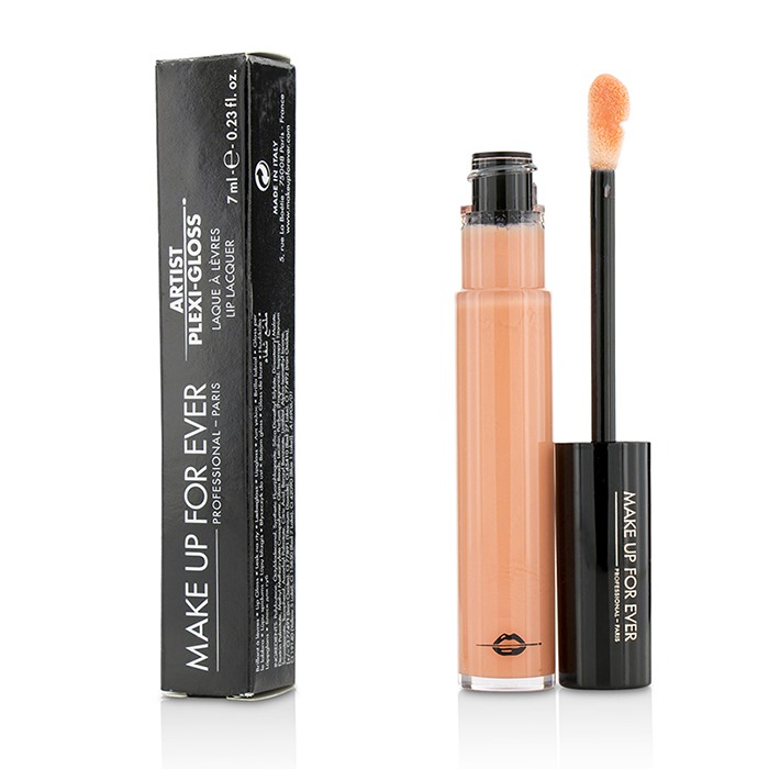 Блеск для губ Make Up For Ever Artist Plexi Gloss с эффектом 360° в ярком красном оттенке, 7 мл
