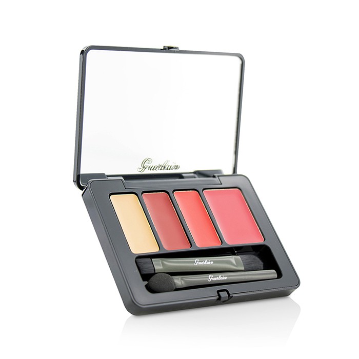 Губная палетка для контурирования Guerlain KissKiss From Paris с гиалуроновой кислотой, 3.5 г