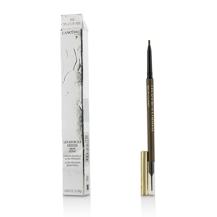 Карандаш для бровей Lancome с тонким наконечником и водостойкой формулой, 0.09 г, оттенок 102 Medium Ash