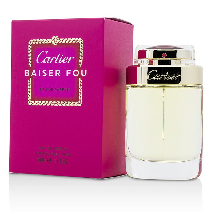 Cartier Baiser Fou Eau De Parfum, 50 мл – цветочно-фруктовый аромат с малиной и орхидеей для весенних дней