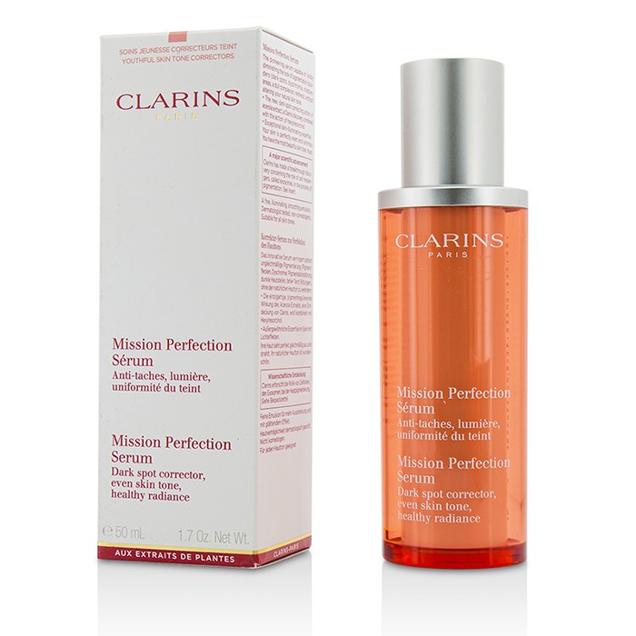 Сыворотка для лица Clarins с экстрактом аси́ролы, осветляющая и выравнивающая тон, 50 мл