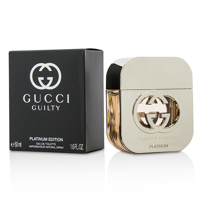 Gucci Guilty Platinum Edition, восточно-цветочный парфюм, 75 мл