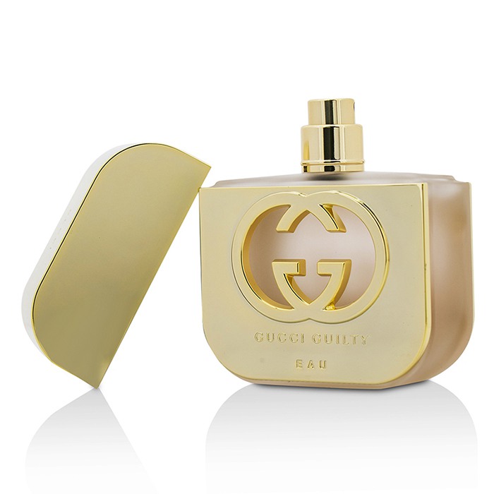 Gucci Guilty Eau парфюмерная вода 75 мл — свежий цветочно-фруктовый аромат для женщин, идеален для повседневного использования.