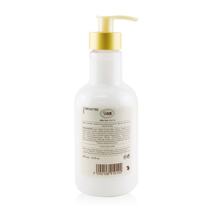 Sabon молочное мыло для рук с экстрактом морских водорослей, 200 мл