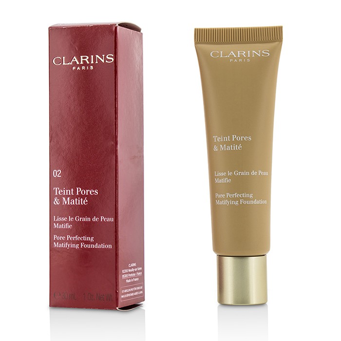 Тональный крем Clarins с матирующим эффектом для нормальной и жирной кожи, 30 мл