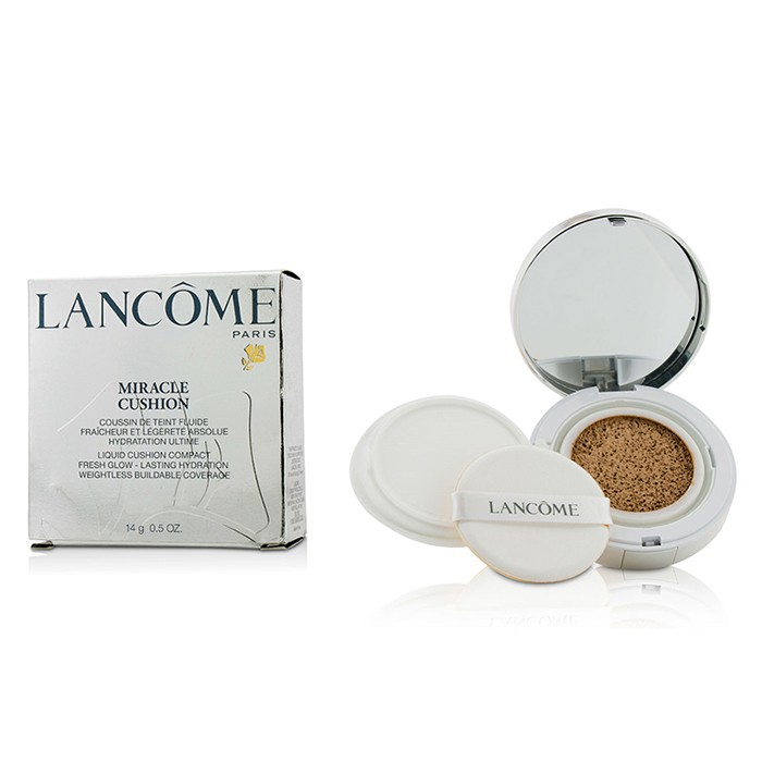 Тональный крем-кушон с увлажняющими ингредиентами для лица Lancome Miracle Cushion 14 г