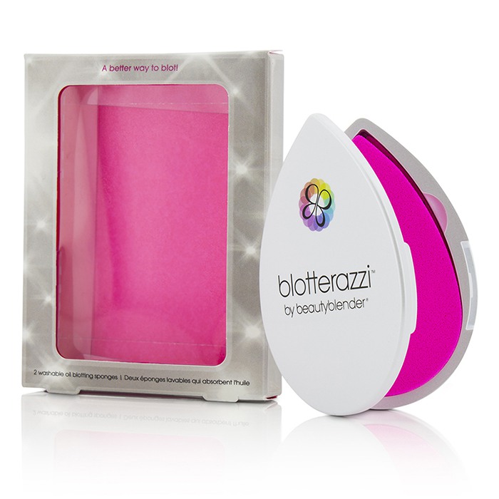 Спонжи для удаления блеска BeautyBlender Blotterazzi (2 шт) многоразовые, для жирной кожи