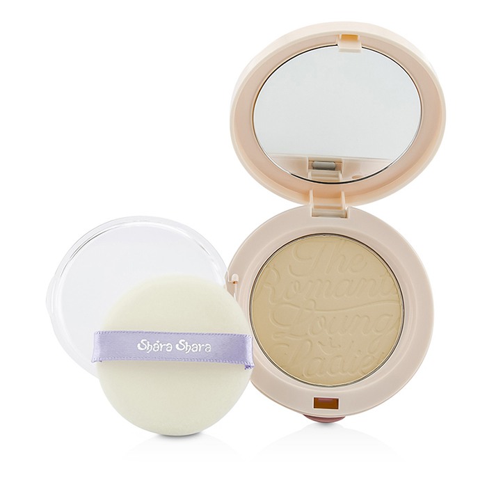 Крем-пудра с SPF 30 для лица, 11 г, легкое покрытие и сияние, Shara Shara