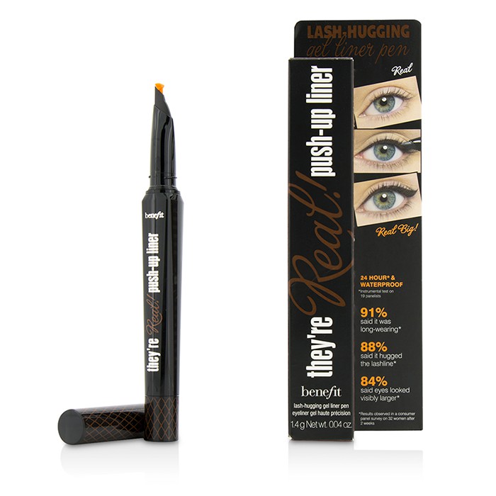 Гелевый лайнер для глаз Benefit с аппликатором AccuFlex™ 1,4 г, водостойкий, для четких контуров и выразительного взгляда