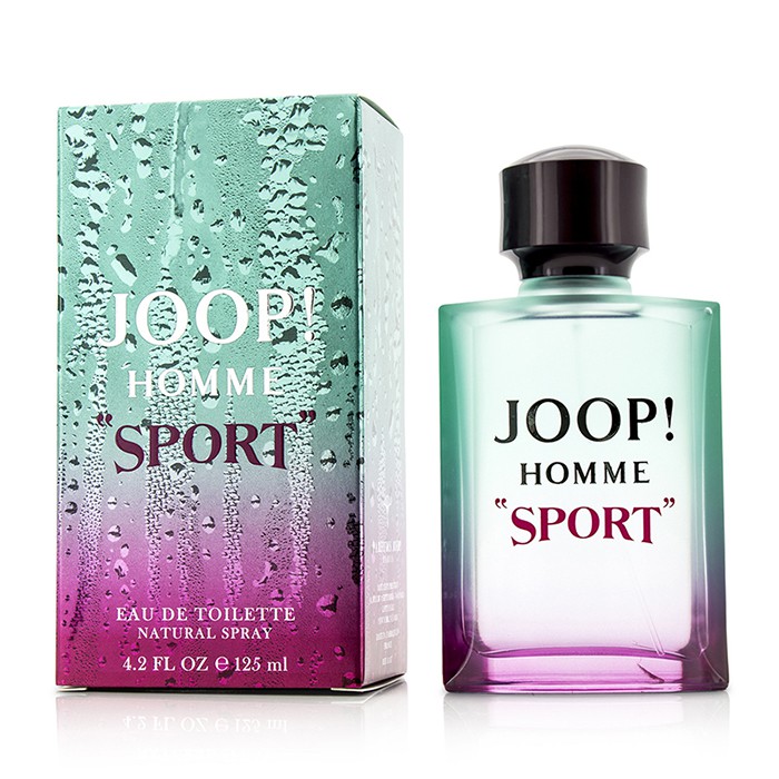 Joop Homme Sport туалетная вода, 75 мл — свежий аромат с нотами мяты, бергамота и морских аккордов для мужчин
