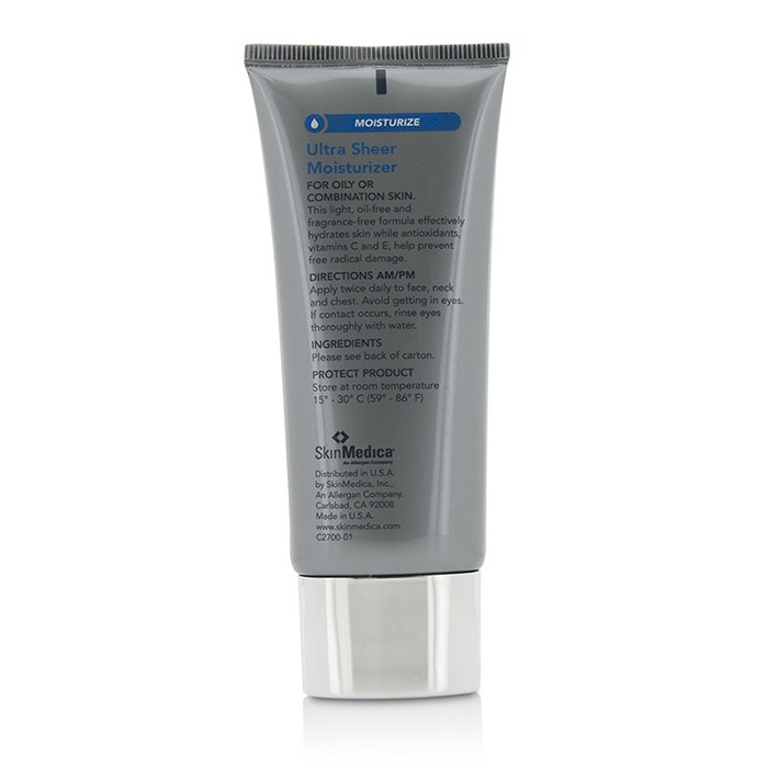 Увлажняющий крем Skin Medica Ultra Sheer с антиоксидантами для лица и шеи, 56.7 г