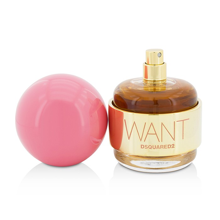 Dsquared2 Want Pink Ginger парфюм 100 мл — восточный цветочный аромат с нотами имбиря и розы для женщин