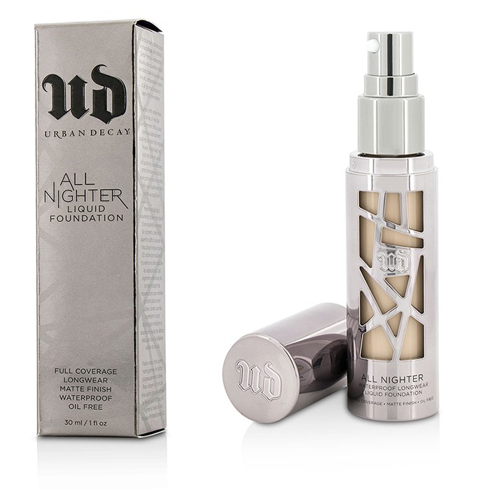 Жидкий тональный крем Urban Decay All Nighter с высокой степенью покрытия для жирной кожи 30 мл