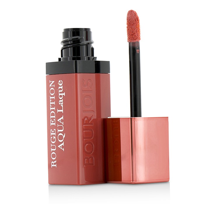 Помада для губ Bourjois Rouge Edition Aqua Laque с экстрактом нельюфиара, 7.7 мл