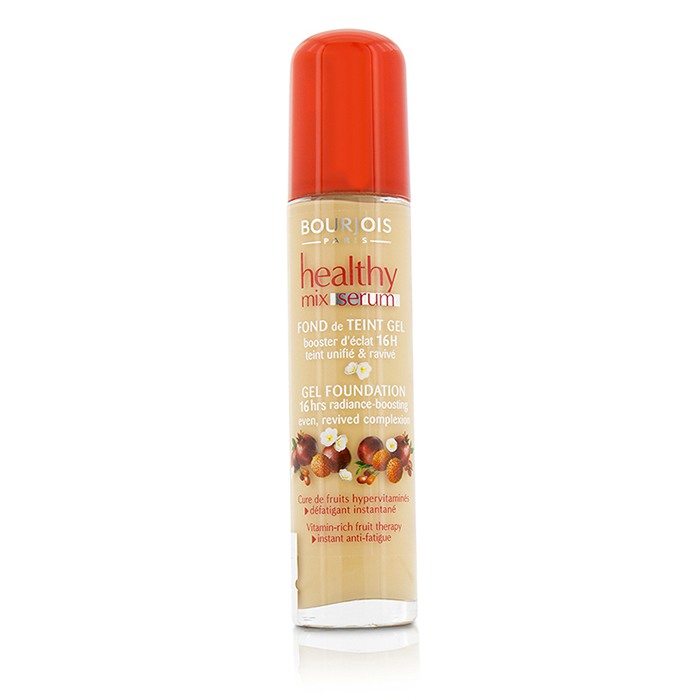 Тональный гель с фруктовыми витаминами для лица Bourjois Healthy Mix 30 мл, сияющий и восстанавливающий тон кожи