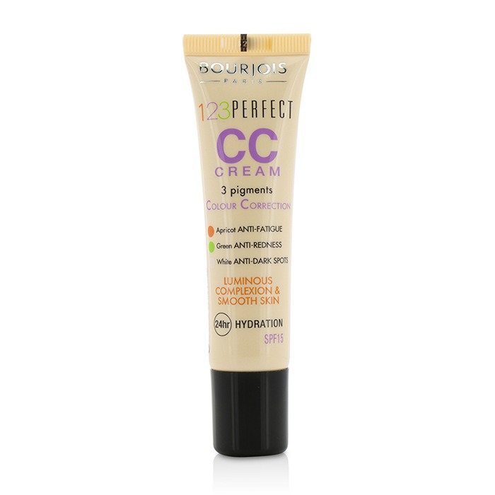 CC-крем Bourjois 123 Perfect с SPF 15 для лица 30 мл — коррекция тона и защита кожи от солнечных лучей