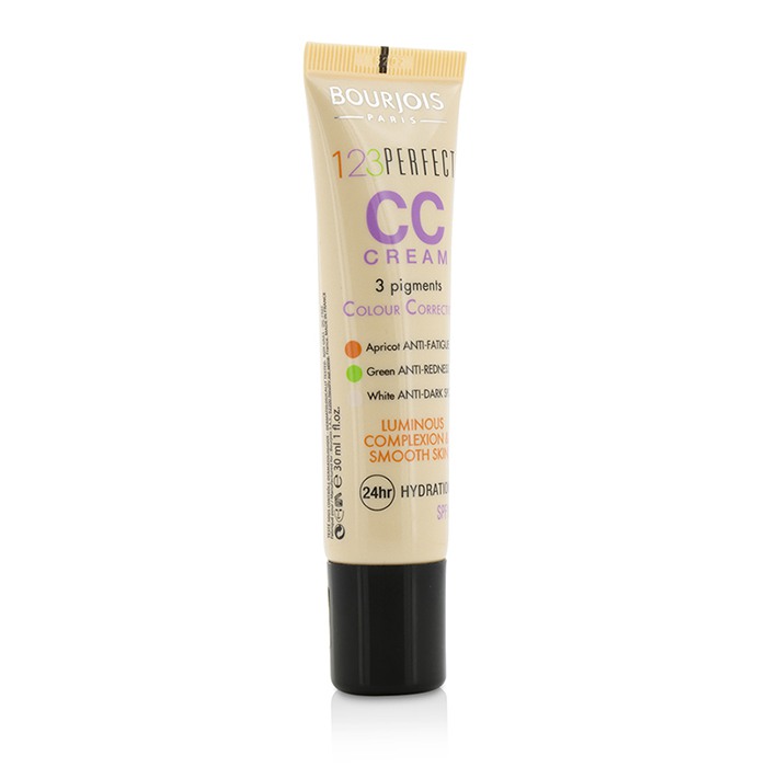 CC-крем Bourjois 123 Perfect с SPF 15 для лица 30 мл — коррекция тона и защита кожи от солнечных лучей