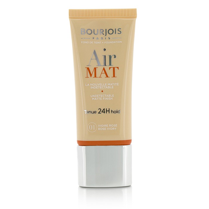 Тональный крем Bourjois Air Mat SPF 10 для лица 30 мл, матирующий, с высоким покрытием, оттенок #05 Golden Beige