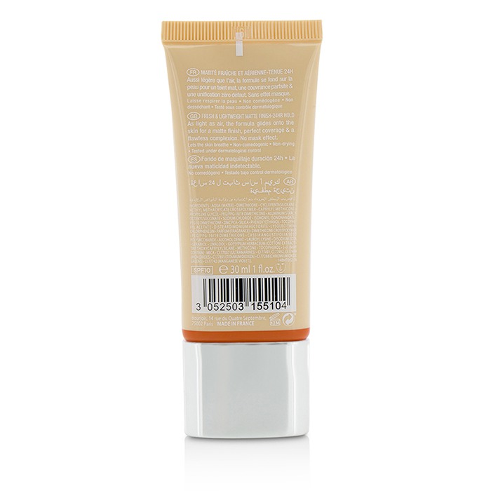 Тональный крем Bourjois Air Mat SPF 10 для лица 30 мл, матирующий, с высоким покрытием, оттенок #05 Golden Beige