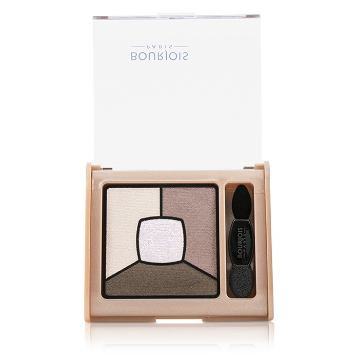 Палетка теней для век Bourjois Smoky Stories 08 Ocean Obsession, 3.2 г — эффект смоки-айз, 4 оттенка для макияжа