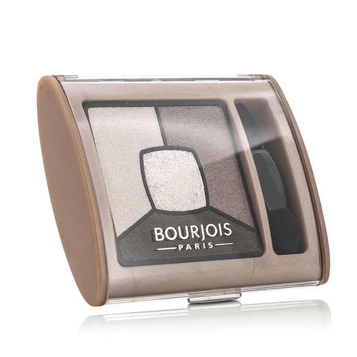 Палетка теней для век Bourjois Smoky Stories 08 Ocean Obsession, 3.2 г — эффект смоки-айз, 4 оттенка для макияжа
