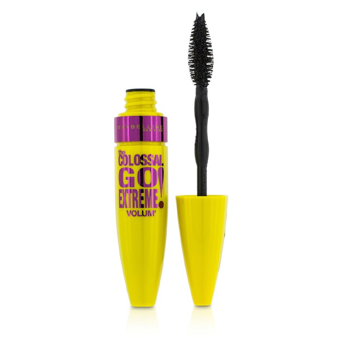 тушь для ресниц Maybelline гиперобъемная с коллагеном, 9.5 мл