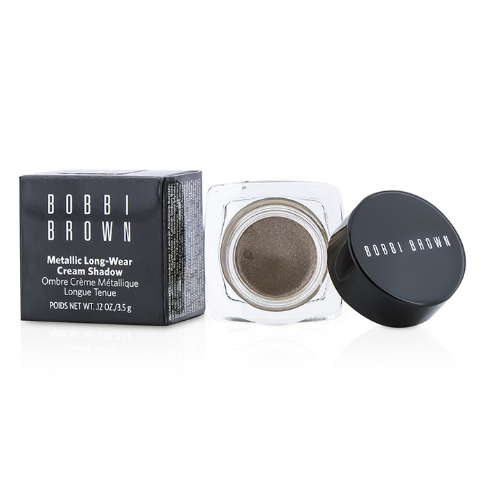 Кремовые тени для век Bobbi Brown с металлическим эффектом, оттенок 04 Brown Metal, 3,5 г