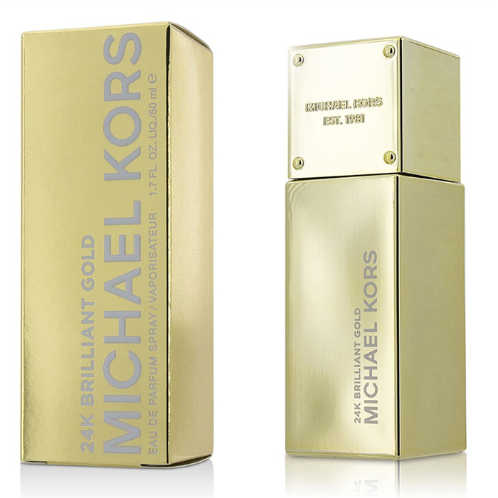 Парфюмерная вода Michael Kors 24K Brillant Gold для женщин, цветочно-цитрусовый, 30 мл