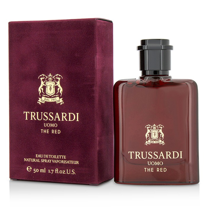 Trussardi Uomo The Red туалетная вода 30 мл для мужчин с яркими нотами лимона и кожи