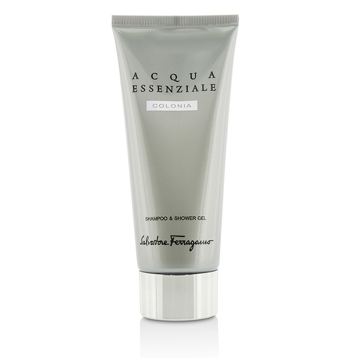 Шампунь и гель для душа Salvatore Ferragamo Acqua Essenziale Colonia, 200 мл — для свежести и ухода за телом и волосами