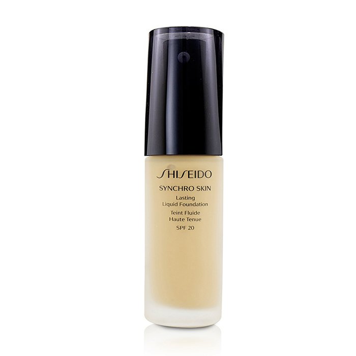 Тональный крем Shiseido с SPF 20, среднее покрытие, оливковый тон Rose 3, 30 мл