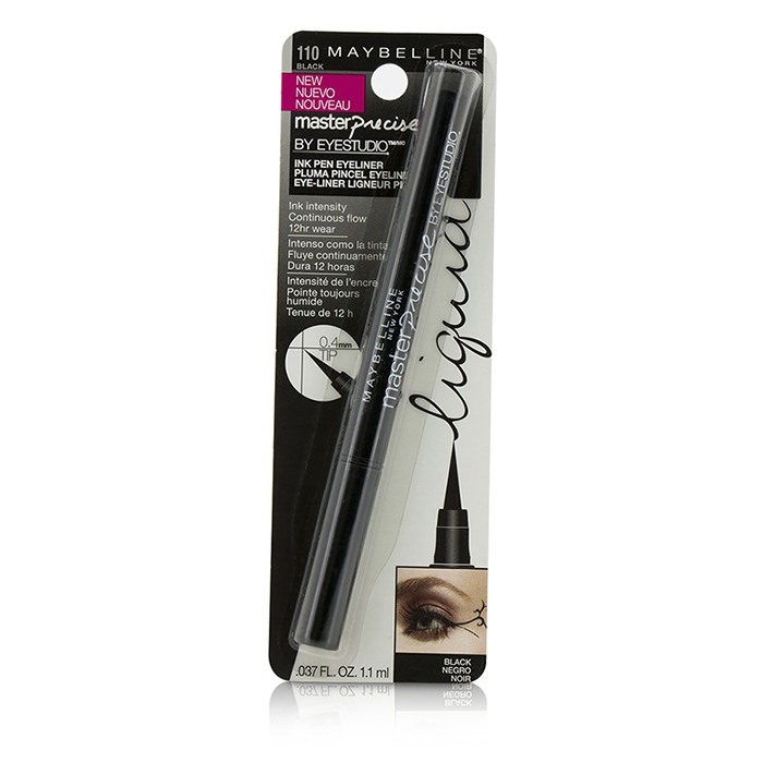 Подводка для глаз Maybelline Eyestudio Master Precise с водоотталкивающей формулой, 1.1 мл