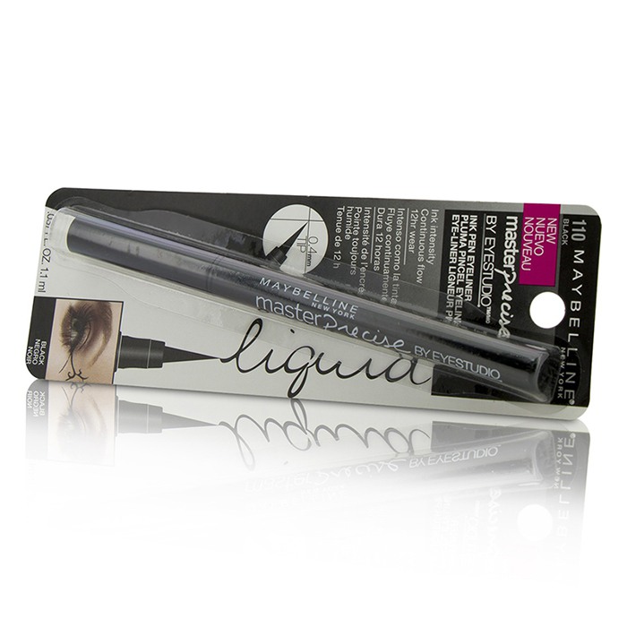 Подводка для глаз Maybelline Eyestudio Master Precise с водоотталкивающей формулой, 1.1 мл