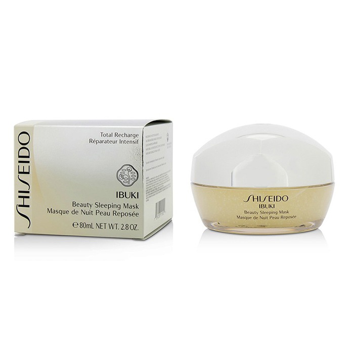 Увлажняющая ночная маска для лица с витаминами С и Е, 80 мл Shiseido IBUKI