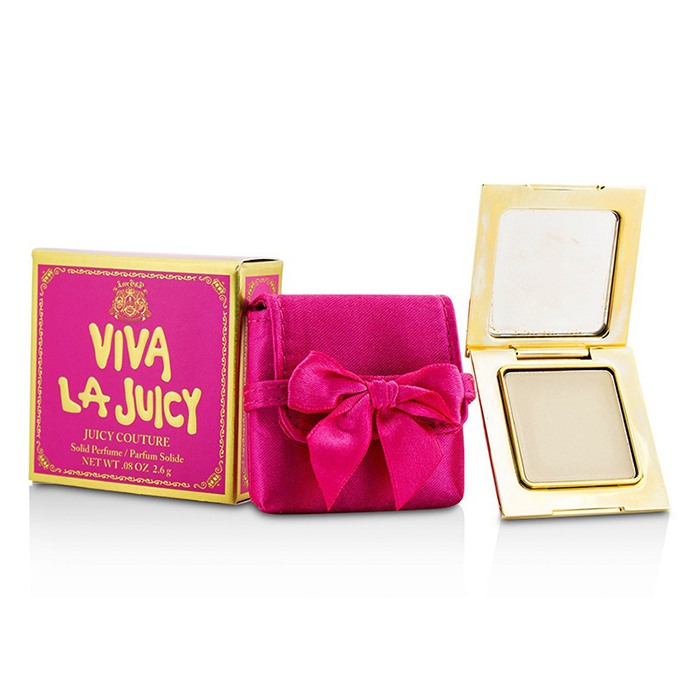 Солидные духи Juicy Couture Viva La Juicy, 2.6 г — цветочно-сладкий аромат с жасмином и сандалом