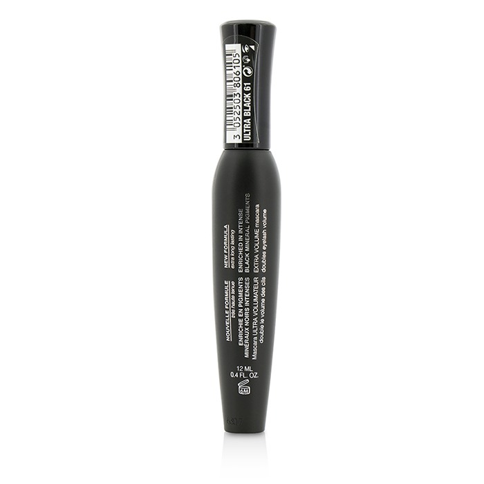 Тушь для ресниц Bourjois Volume Glamour Ultra Black, 12 мл, объём, интенсивный чёрный цвет