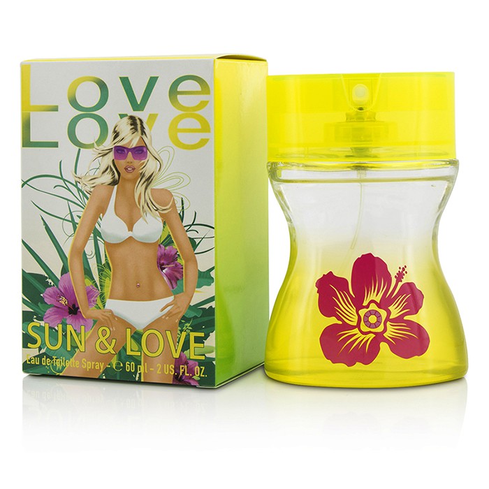 Парфюмированная вода Parfums Love Love Sun & Love с цветочно-фруктовым ароматом, 100 мл
