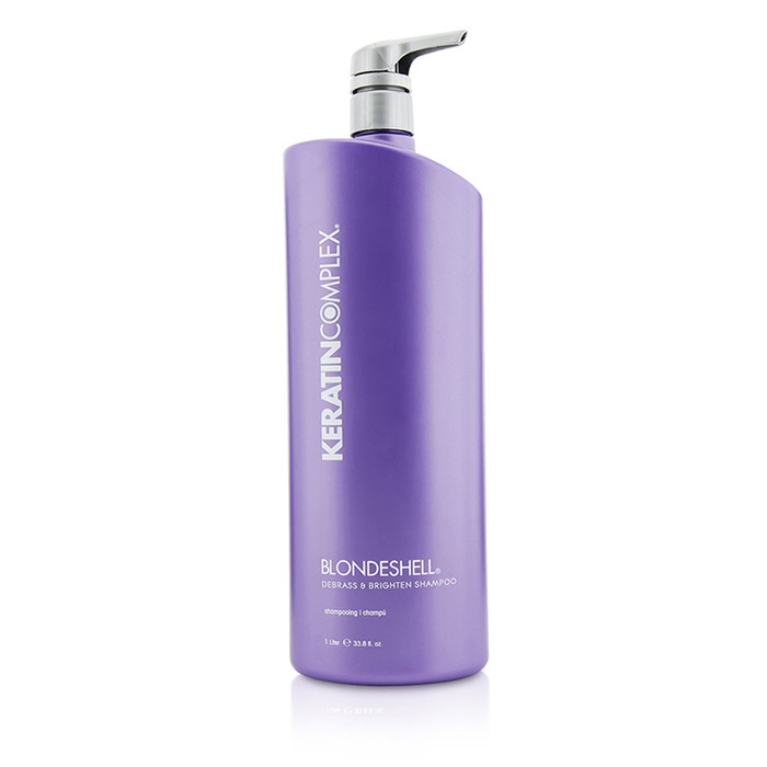 Шампунь для блондинок Keratin Complex с комплексом для нейтрализации рыжих и желтых оттенков, 1000 мл