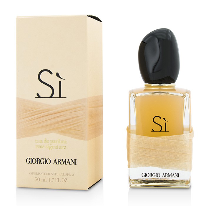 Парфюмерная вода Giorgio Armani Si Rose Signature для женщин, цветочно-шипровый аромат, 50 мл