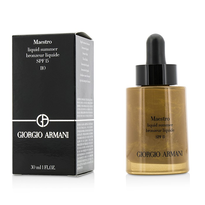 Бронзатор для лица Giorgio Armani Maestro Liquid Summer SPF 15, 30 мл