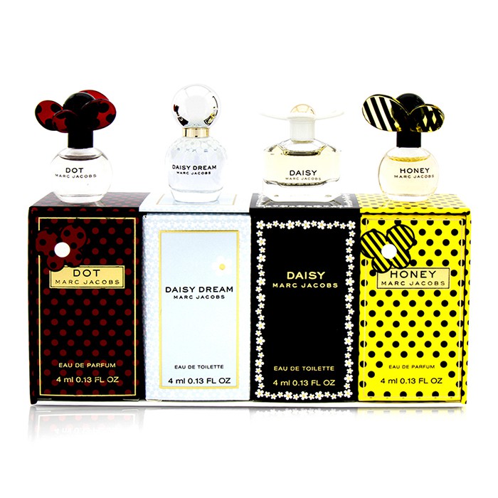 Мини-набор ароматов Marc Jacobs: Dot, Daisy, Daisy Dream, Honey, 4x4 мл
