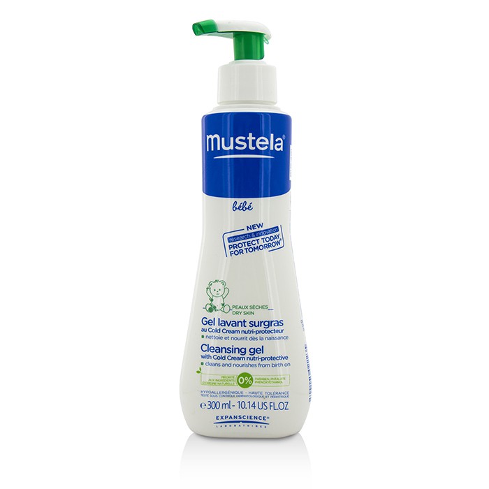 Mustela гель для очищения с холодным кремом и экстрактом авокадо для детей 300 мл