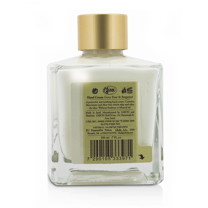 Крем для рук Sabon «Земля и океаны» с маслом ши и алоэ вера для глубокого увлажнения, 200 мл