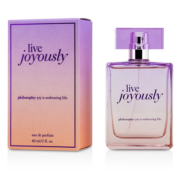 Eau de parfum Philosophy Live Joyously для женщин с цветочными нотами, 15 мл